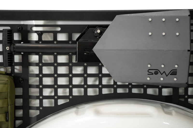 Ford F-150 Molle Panels - Driver Side - Addictive Desert Designs - Bed Cab - Hammer Black - `21-`25